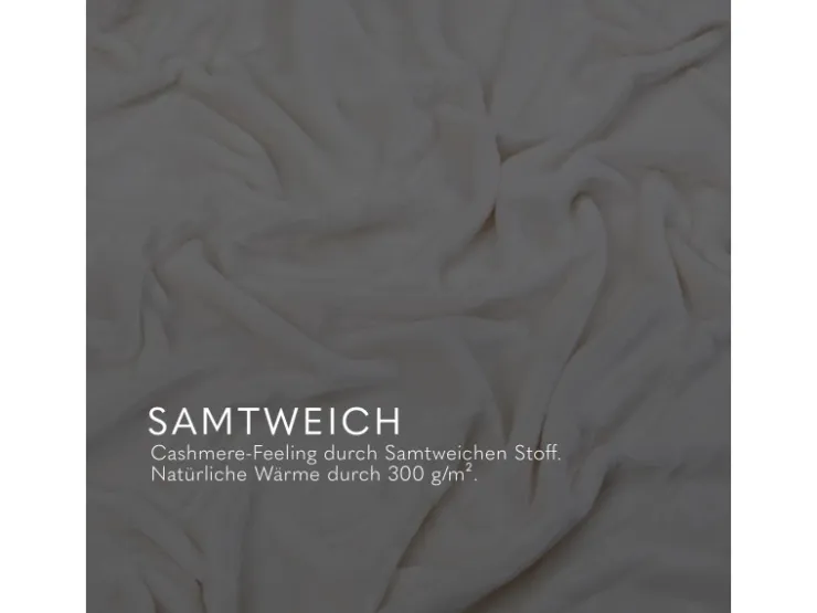 Bestlivings Kuscheldecke Mirabella Cashmere Touch 220 x 240 cm