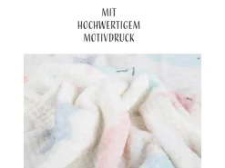 Bestlivings Kuscheldecke Cashmere Dots Kids Sonne Mond Sterne