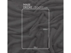 Bestlivings Kuscheldecke Cashmere Touch 150 x 200 cm* Überwürfe