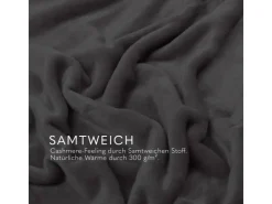 Bestlivings Kuscheldecke Mirabella Cashmere Touch 220 x 240 cm