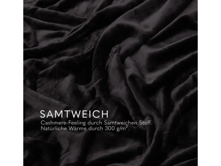 Bestlivings Kuscheldecke Mirabella Cashmere Touch 220 x 240 cm