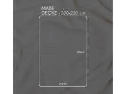 Bestlivings Kuscheldecke Cashmere Touch 200 x 220 cm Offwhite