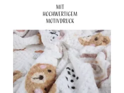 Bestlivings Kuscheldecke Cashmere Dots Kids Bär* Decken