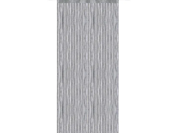Bestlivings Metall Optik Fadenvorhang Trennvorhang Gardine Stangendurchzug ca. 90 cm x 250 cm