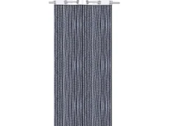 Bestlivings Metallic Fadenvorhang Trennvorhang Gardine 140 cm x 250 cm Weiß Ösen