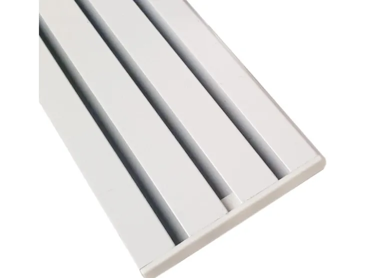Bestlivings Seitendeckel für Aluminium Vorhangschiene Weiß 3 bis 4 Lauf