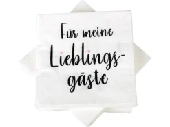 Bestlivings Servietten 33 x 33 cm 3 Lagig 20er Pack Lieblingsgäste* Ostern