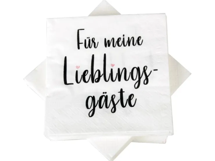 Bestlivings Servietten 33 x 33 cm 3 Lagig 20er Pack Lieblingsgäste* Ostern