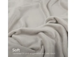 Bestlivings Spannbettlaken Cashmere Touch - 160 x 200 cm Beige