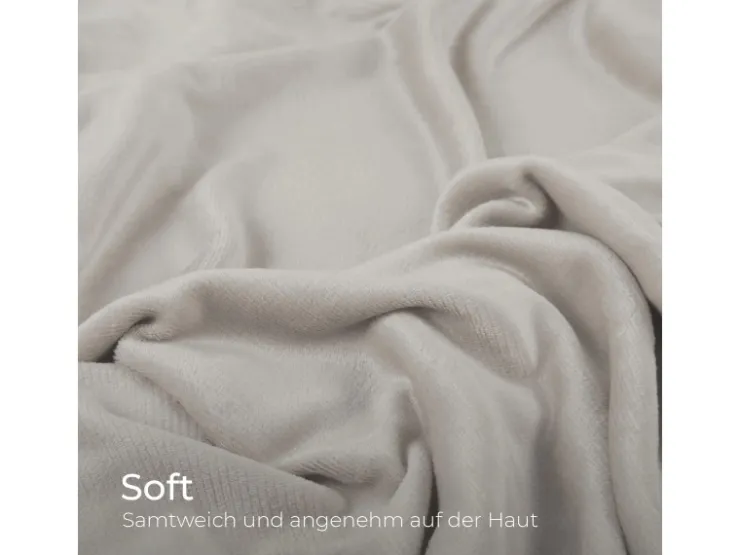 Bestlivings Spannbettlaken Cashmere Touch - 160 x 200 cm Beige