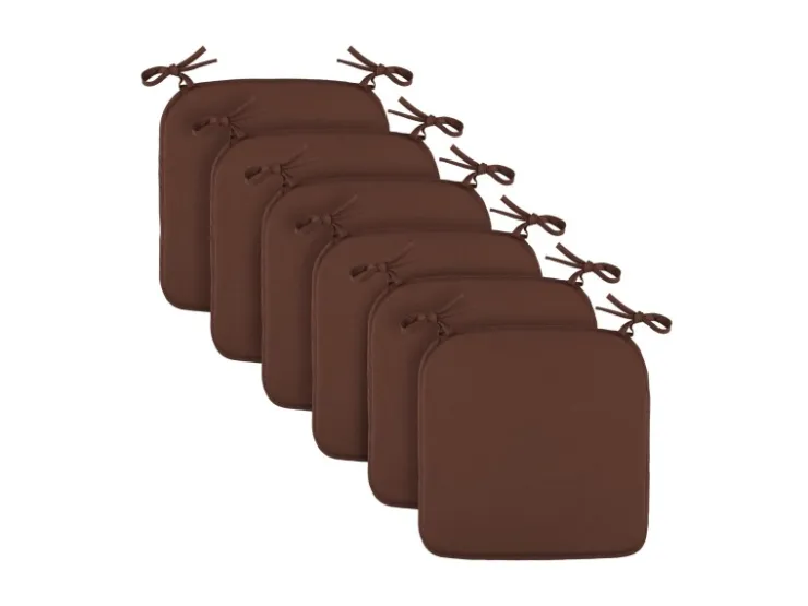 Bestlivings Stuhlkissen Canvas 38 x 38 x 2 cm 6er Pack* Kissen