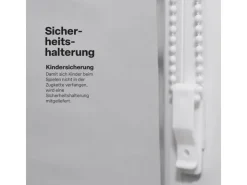 Bestlivings Thermorollo Verdunkelungsrollo mit Klemmträger 80 x 150 cm Weiß