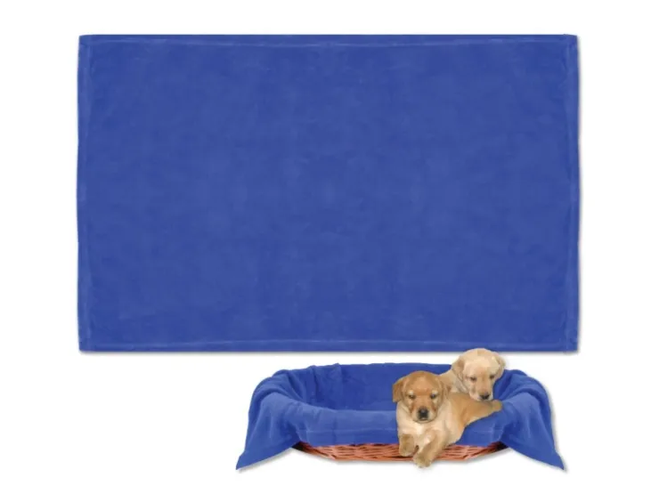 Bestlivings Tierdecke Hundedecke Mikrofaser 90 x 140 cm Blau* Hundebedarf|Überwürfe