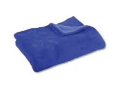 Bestlivings Tierdecke Katzendecke Mikrofaser 60 x 80 cm Blau* Überwürfe