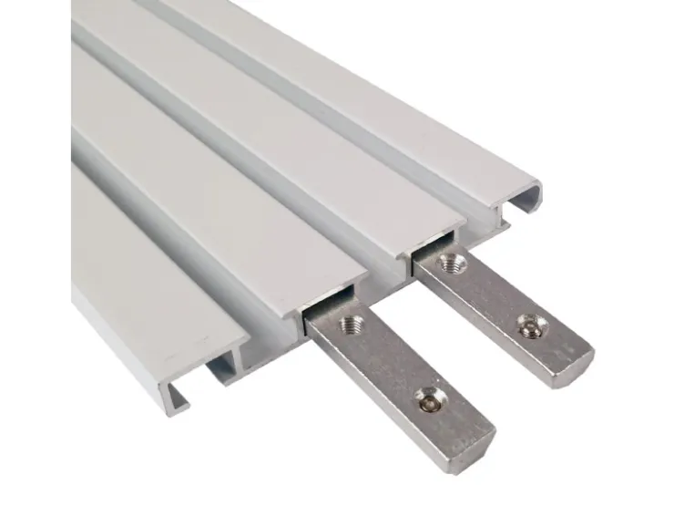 Bestlivings Verbinder für Aluminium Vorhangschiene Weiß 3 bis 4 Lauf* Gardinenschienen
