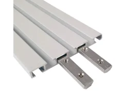 Bestlivings Verbinder für Aluminium Vorhangschiene Silber 3 bis 4 Lauf