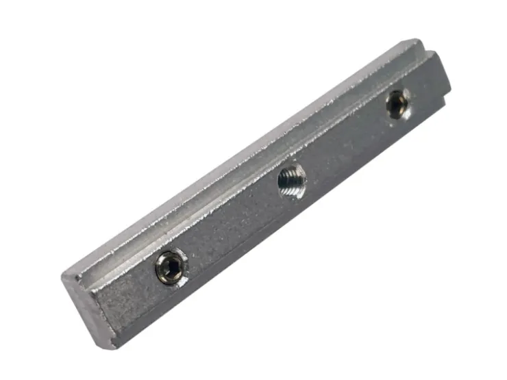 Bestlivings Verbinder für Aluminium Vorhangschiene Silber 3 bis 4 Lauf