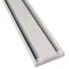 Bestlivings Vorhangschiene 330 cm Aluminium Weiß 2 Lauf / 90 cm & 2 x 120 cm* Gardinenschienen