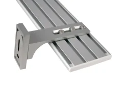 Bestlivings Wandträger für Aluminium Vorhangschiene Silber 3 bis 4 Lauf* Gardinenschienen