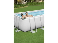 Bestway Stahlrahmenpool Power Steel 122 cm x 274 cm x 549 cm Rechteckig