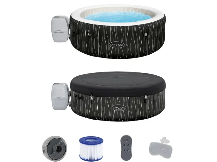 Bestway Whirlpool Lay-Z-Spa® Hollywood AirJet Ø 196 cm x 66 cm Rund* Kissen
