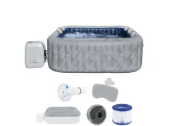 Bestway Whirlpool San Francisco HydroJet Pro 7 Personen 230 cm x 230 cm x 71 cm* Sitzbänke