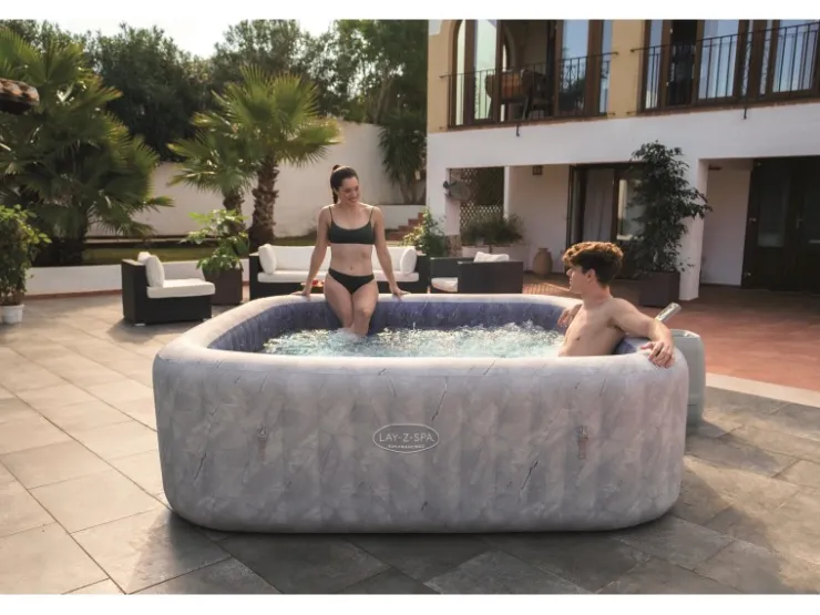 Bestway Whirlpool San Francisco HydroJet Pro 7 Personen 230 cm x 230 cm x 71 cm* Sitzbänke