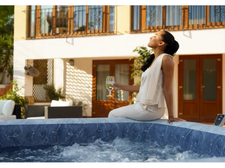 Bestway Whirlpool San Francisco HydroJet Pro 7 Personen 230 cm x 230 cm x 71 cm* Sitzbänke