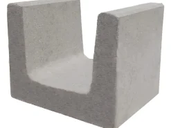 EHL Beton U-Stein 40 cm x 50 cm x 40 cm* Sitzbänke