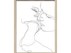 Pro Art Bild mit Rahmen Anonymus Sketch faces II 42,5 cm x 32,5 cm* Bilder