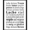 Pro Art Bild mit Rahmen Anonymus Lebensweisheit 42,5 cm x 32,5 cm* Bilder