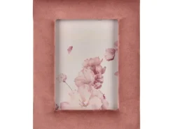 Bilderrahmen Blush Bordeaux MDF Samtoptik 13 cm x 18 cm* Bilderrahmen