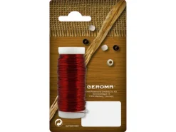Binde-Draht 0,35 mm Rot 50 g* Künstlerzubehör