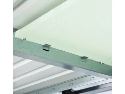 Biohort Metall-Gerätehaus HighLine 4,6 m² Doppeltür* Metallregale