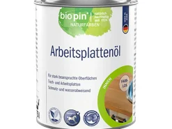 Biopin Arbeitsplatten-Hartöl Transparent 750 ml* Holzfarben