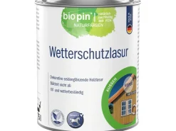 Biopin Wetterschutzlasur 750 ml* Außen-Fassadenfarben
