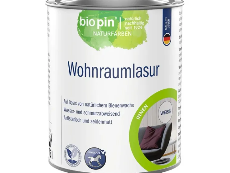 Biopin Wohnraumlasur 750 ml