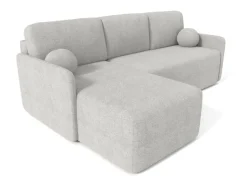 Björn&Schiller Ecksofa mit Schlaffunktion und Bettkasten 212x92x142 cm Waschbarer Bezug