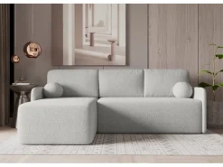 Björn&Schiller Ecksofa mit Schlaffunktion und Bettkasten 212x92x142 cm Waschbarer Bezug