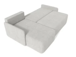 Björn&Schiller Ecksofa mit Schlaffunktion und Bettkasten 212x92x142 cm Waschbarer Bezug