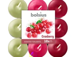 Bolsius Duftteelichter in drei Farben 18 Stück* Kerzen