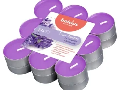 Bolsius Duftteelichter True Scents 18er-Pack Lavendel