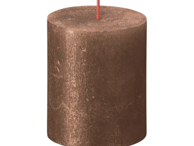 Bolsius Rustik-Kerze Shimmer 80/68 mm