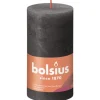 Bolsius Rustik-Kerze Shine 130/68 mm Stürmisches Grau* Kerzen