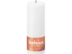 Bolsius Rustik-Kerze Shine 190/68 mm Wolkiges Weiß* Laternen|Kerzen