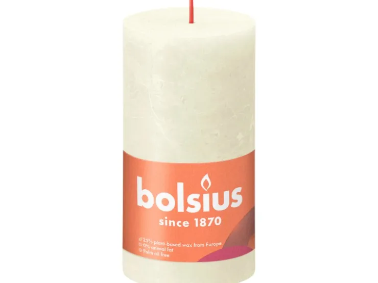 Bolsius Rustik-Kerze Shine 130/68 mm Weiche