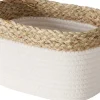 Boltze Deko-Korb Ioana 15 cm x 23 cm x 30 cm Weiß* Geschenkartikel