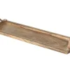 Boltze Deko-Tablett Malus 46 cm x 15 cm x 2 cm Braun* Geschenkartikel