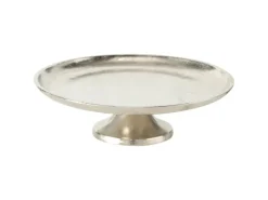 Boltze Etagere Flaire Groß Ø 26 cm x 8 cm Silber