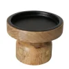 Boltze Home Kerzenleuchter Numla Ø 12 cm x 9 cm Natur* Geschenkartikel